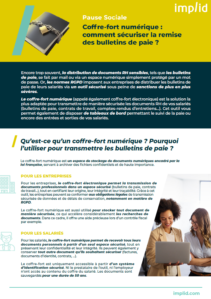 Coffre fort numerique